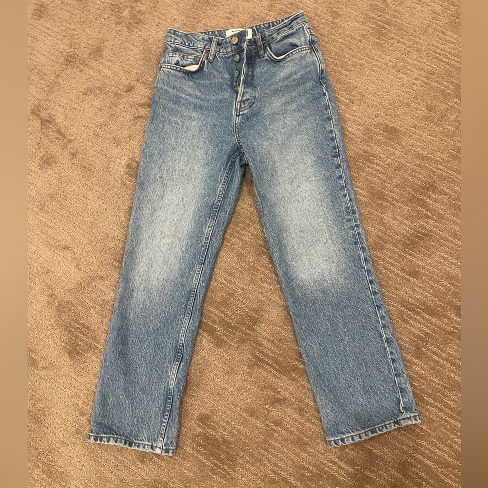 Reformation Light Blue Women’s Straight Jeans